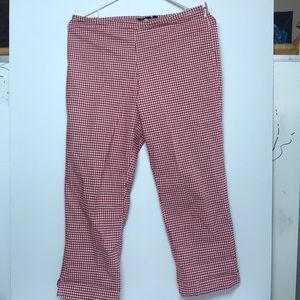 Authentic Tommy jeans. Red plaid.